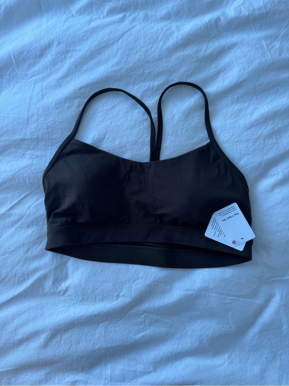 lululemon brown flow y sports bra